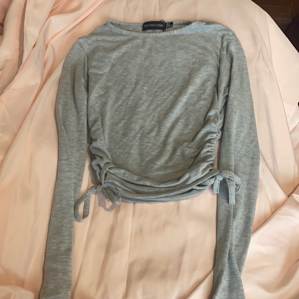 Gray top
